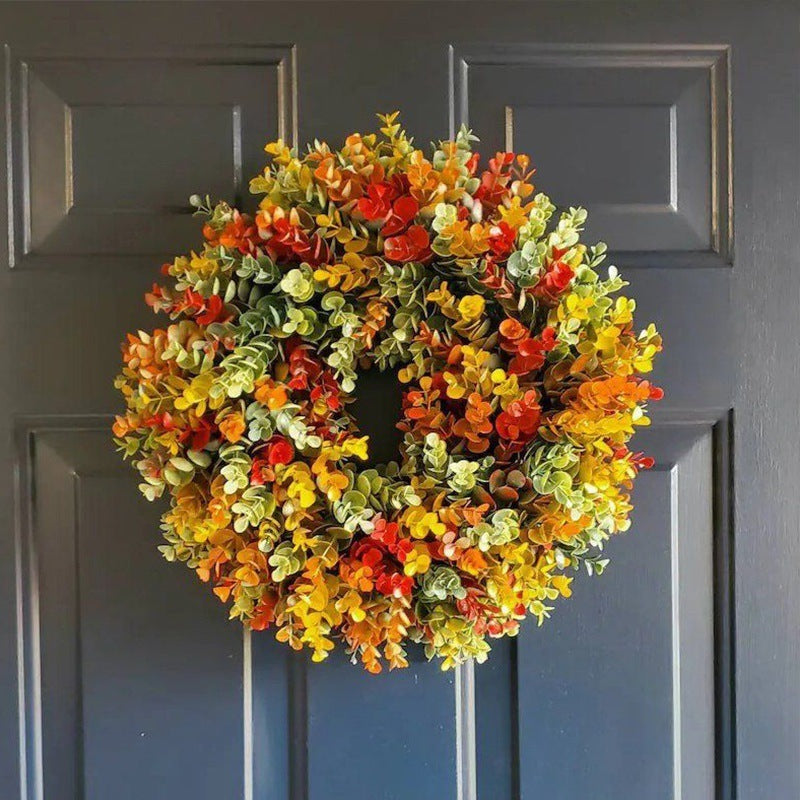 Autumn Artificial Eucalyptus Wreath