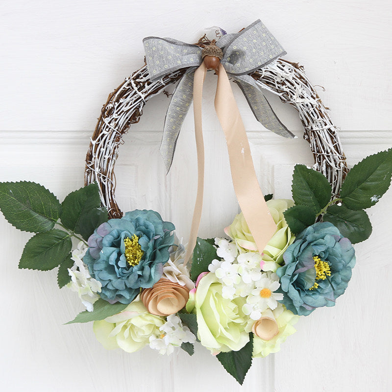 Artificial Christmas Wreath — 30 cm