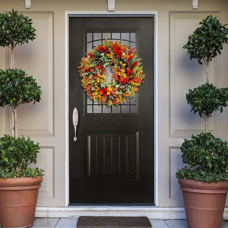 Autumn Artificial Eucalyptus Wreath