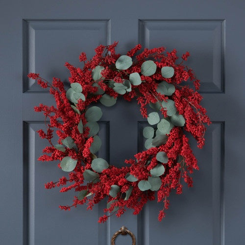 29 Inch Eucalyptus -berry Wreath