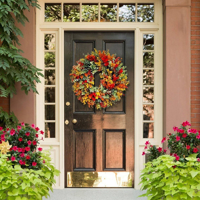 Autumn Artificial Eucalyptus Wreath