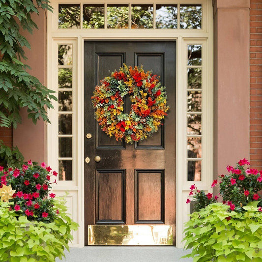 Autumn Artificial Eucalyptus Wreath