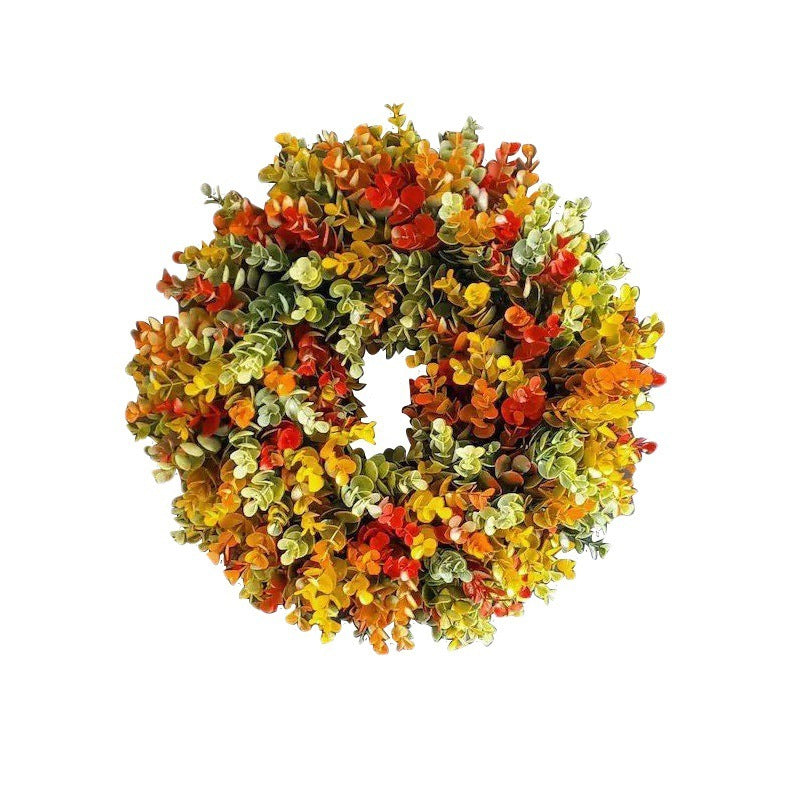 Autumn Artificial Eucalyptus Wreath